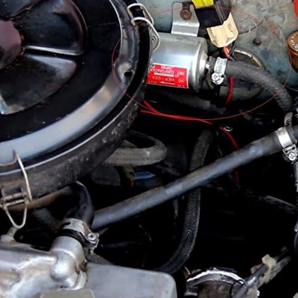 GM-modifierad HEP-02A 12V kraftig elektrisk bränslepump för bensin