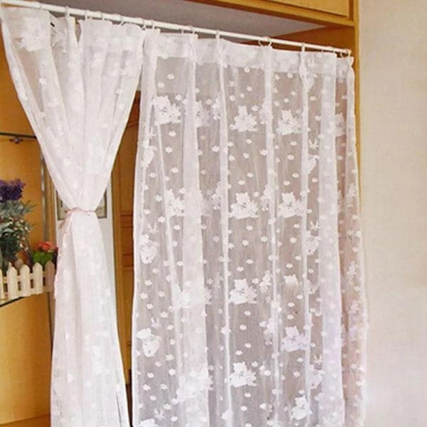 50-120 cm Rei'ittämätön teleskooppinen vaateteline Laajennettava verhokiskko ruostumattomasta teräksestä Helppo asentaa DIY-tilaan