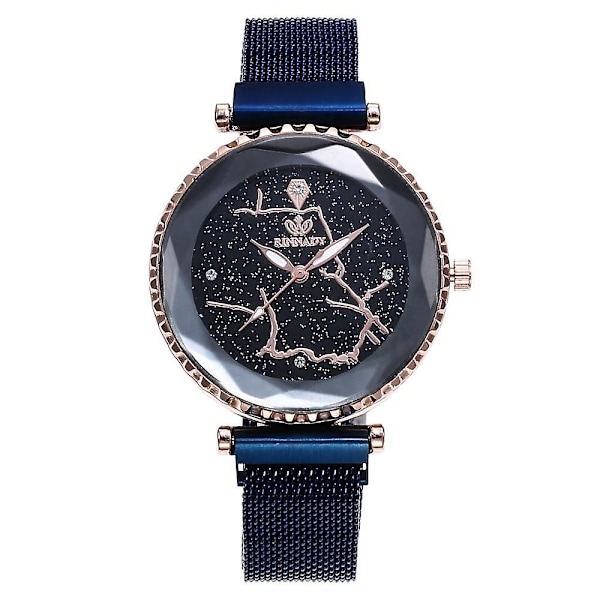 Lyx Enkel Starry Sky Quartz Watch Crystal Lady Dress Fashion women Watch