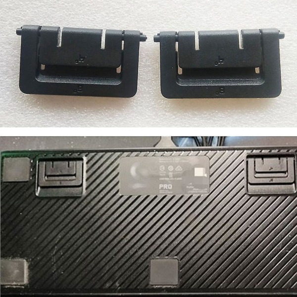 2 stk tastaturbeslag benstativ til Logitech G610 G810 Gpro tastatur reparationsdele