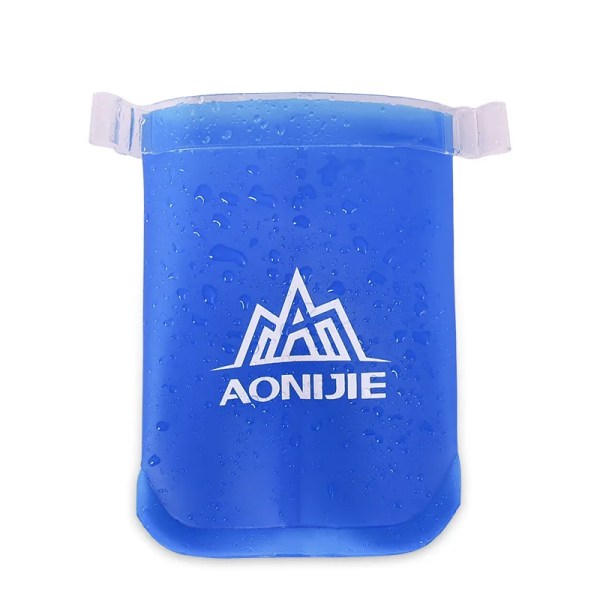 AONIJIE 170ml 200ml 250ml 500ml 350ml 600ml Løbesportcykel Blød Vandflaske Sammenfoldelig TPU Blød Kolbe Vandpose k 1pc straw only