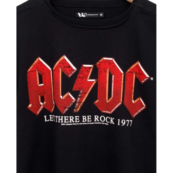 AC/DC Ladies/Ladies Let There Be Rock T-skjorte med Svart S