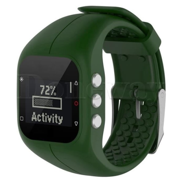 Polar A300 Watch - Silikonrem Army Green Watch Army