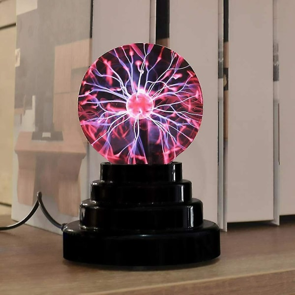 Electric Magic Static Plasma Ball Lava Globe Night Light -lamppu Kosketusherkkä