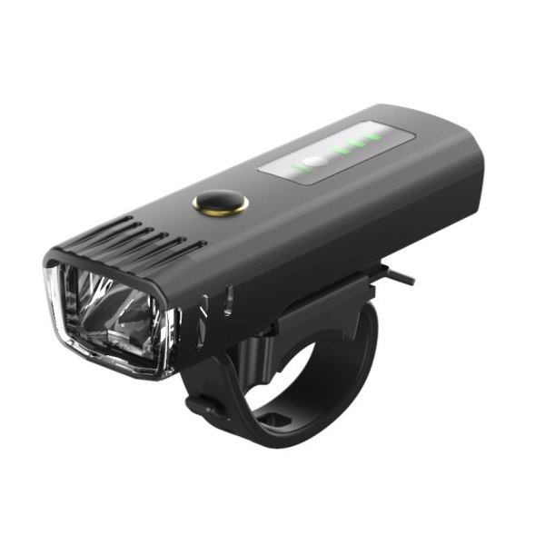 Bicycle light, powerful USB rechargeable LED set with automatic detection