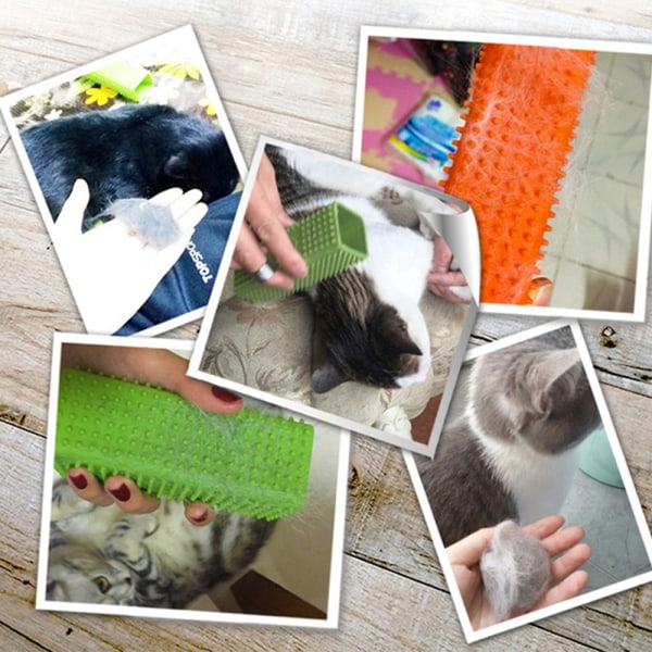 Husdjurshårborstrengöring Katt Hundhårborttagare Borste Möbler Mattrengöring Slumpmässig färg