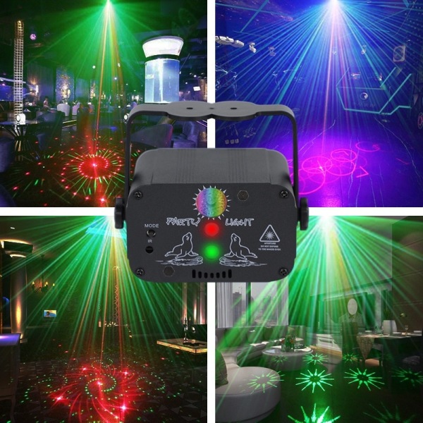 Disco LED Laser Belysning
