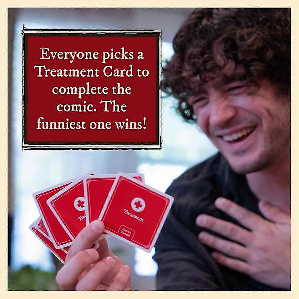 Horrible Therapist: The Uncomfortable Game - Aikuisten seurapeli 3-8 pelaajalle[YD]