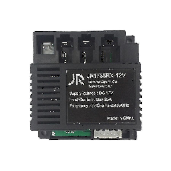 Jr-rx-12v Elbil for barn med Bluetooth-fjernkontrollmottaker, myk startkontroll Jr1958rx og Jr1858rx/jr1738rx JR1738RX Full set