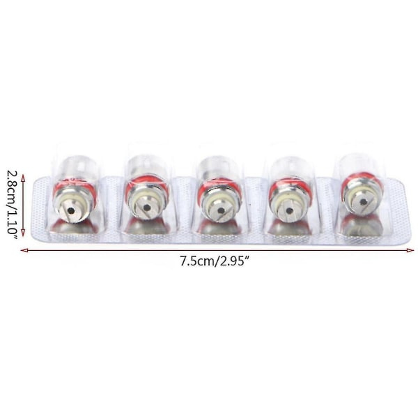 15 st Ersättningscoilhuvuden kompatibla med Justfog Q16 Q14 S14 G14 1.6ohm coil -ge