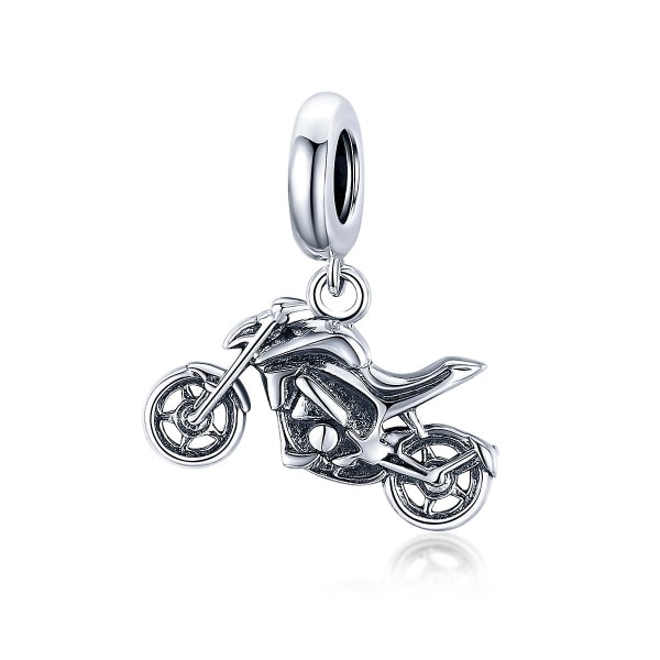 S925 Sterling Silver Motorcykelhänge