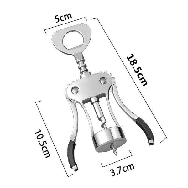 WJ-098 Red Wine Beer Bottle Opener Wing Corkscrew