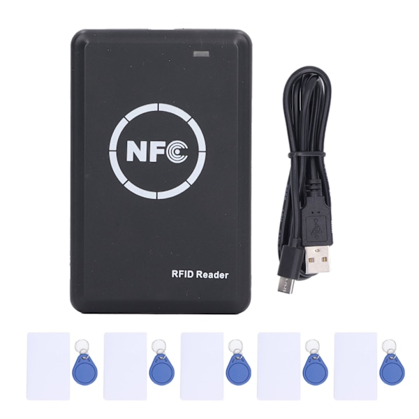 NFC-läsare/skrivare Snabb respons Exakt Stabil läsning Beröringsfri USB NFC-läsare 5V