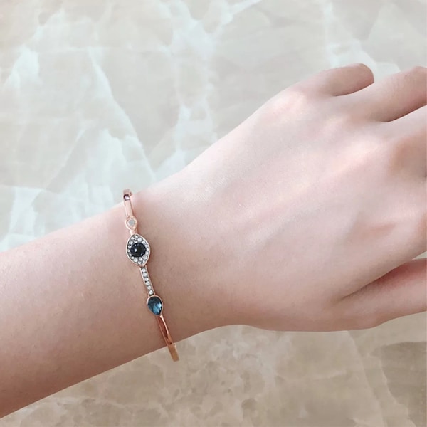 Djævlens øje armbånd Swarovski Element Crystal armbånd til kvinder