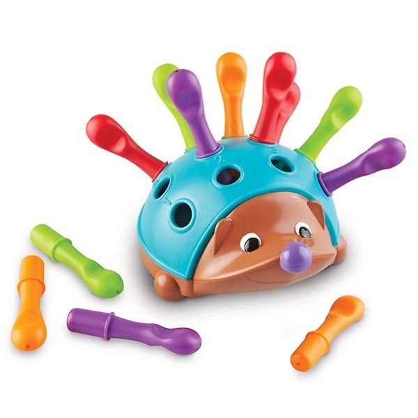 Sätt i Hedgehog Plaything Early Education Montessori Playth