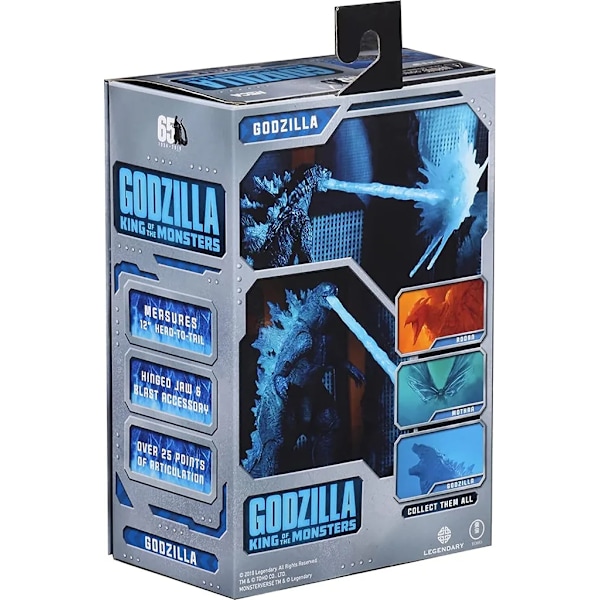 King of the Monsters Legetøj - Godzilla Actionfigur - Dinosaur Legetøj Godzilla - Film Monster Serie Godzilla.