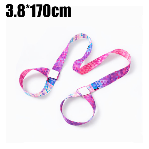Joogavyö ja joogaremmi venytykseen 2-in-1, kestävä