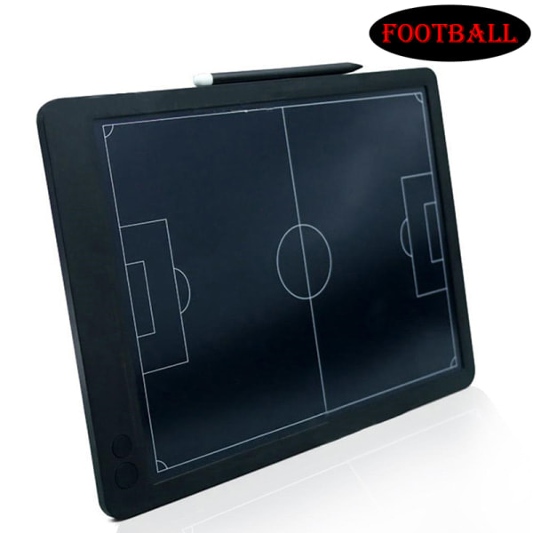 Fodbold Premium Elektronisk Trænertavle 15-tums LCD-fodbold