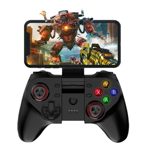 Mobil spillkontroller, trådløs Bluetooth-gamepad Joystick Multimedia