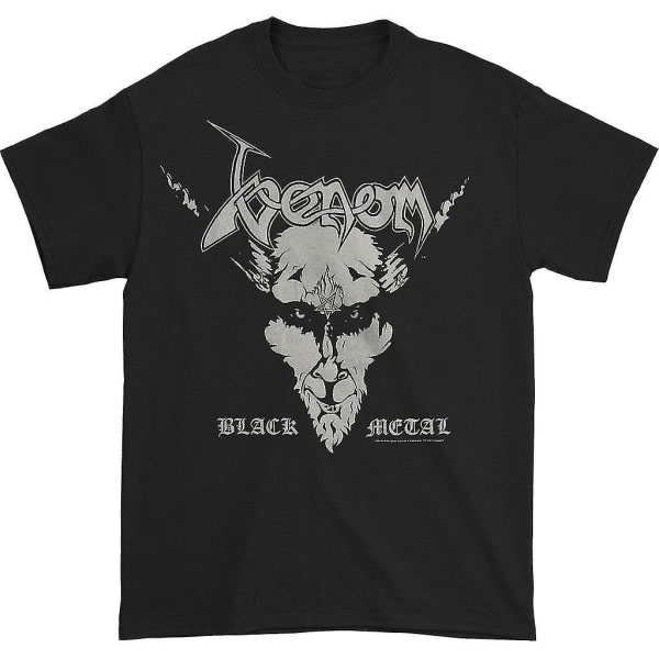 Venom Black Metal/Obsessed Text T-Shirt XL