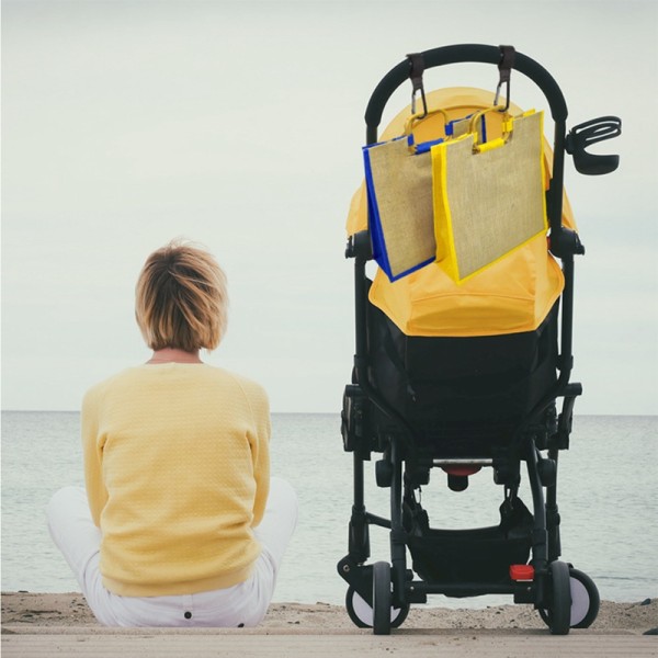 Heklede buketter tilbehør til vogner à bébé heklede borrelåser (2 deler)