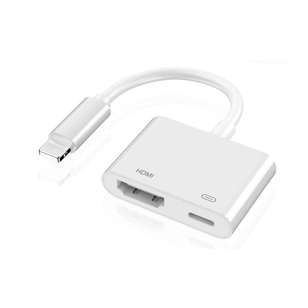 För Apple Lightning till HDMI kabel med samma skärm för Apple phone