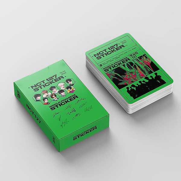 Nct127-kortit 55 kpl Lomo-korttitarra 3. albumin kortti Nct-juliste Nct127-tarra Lomo-kortti Mini-juliste