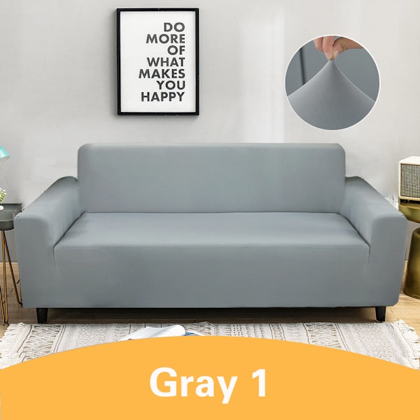 Elastisk Stretch Sofabetræk 1/2/3/4 Personers Betræk Sofabeskyttelse til Universelle Sofaer Sektionssofaer L-formede Betræk 015[CH] 15 Size-2(145-185cm)1pc