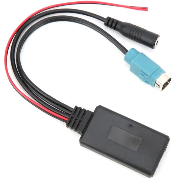 Bluetooth 5.0 AUX-kabeladapter med mikrofon, passende for Alpine KCE-236B CDA-9852/E CDE-9887/R