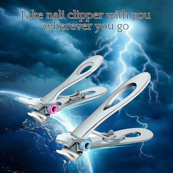 Nagelklippare for tjocka naglar - overdimensionerade nagelklippare med breda käkar