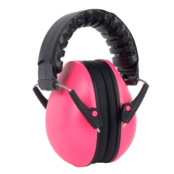 Ljudisolerede h?rselk?por f?r baby anti-brus h?rselk?por sover pink