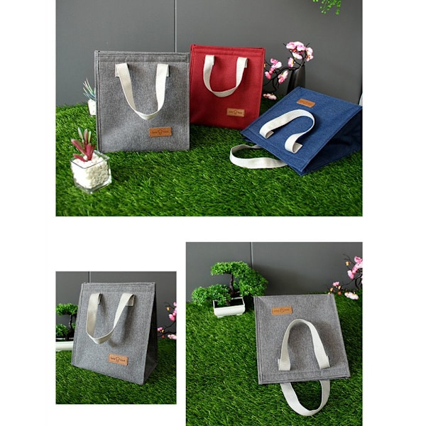 Lounaslaukku Kylmälaukku HARMAA grey