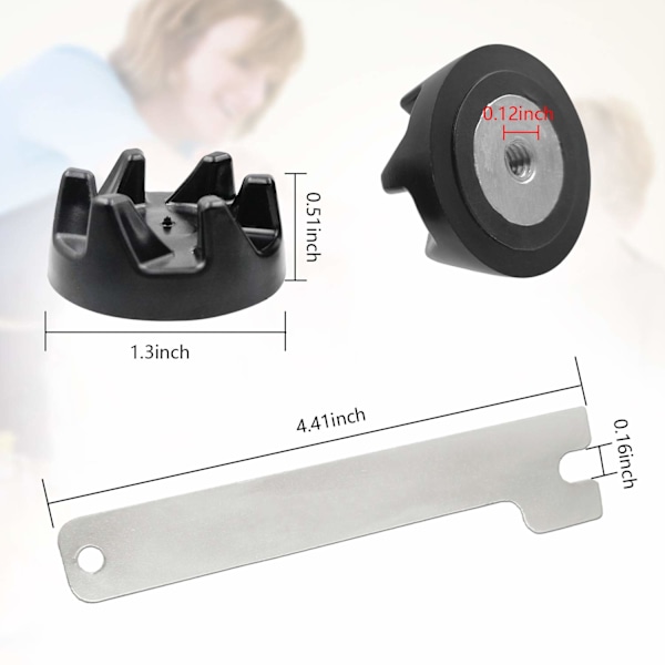 5 kpl sekoittimen kumikytkin hammaspyöräkytkimet Kitchenaid 9704230