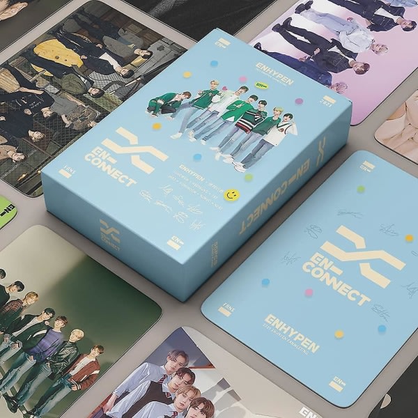 Lomo Card 55st En-connect albumikortti Mini julistekortti faneille set