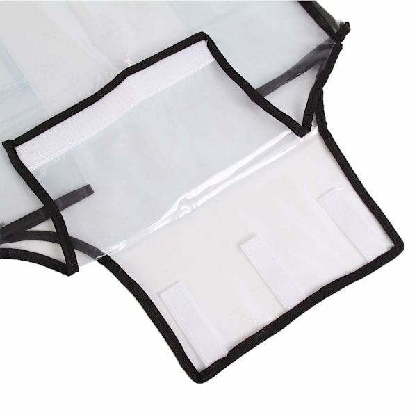 Resväskefodral, Transparent PVC-resväskeskydd, Vattentätt, Dammtätt och Reptåligt Skyddsfodral för Resväskor med Hjul, 26 tum