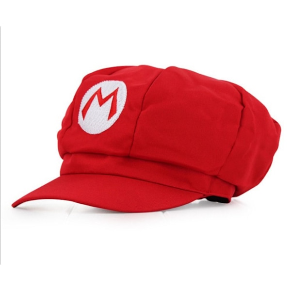 Super Mario Baseball Cap red