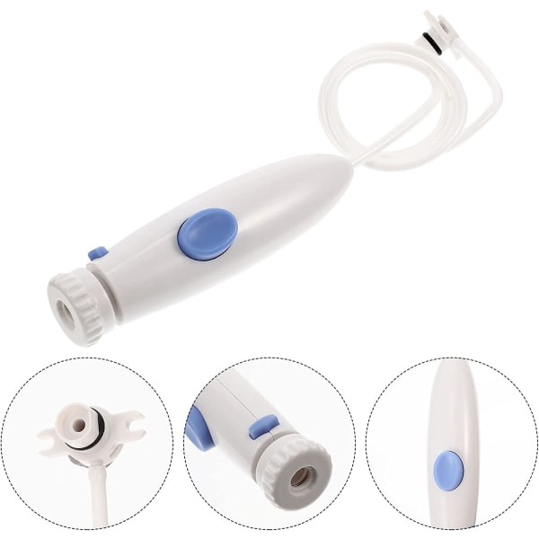 Munhygientillbehör Vattenslang Plasthandtag Kompatibel för Waterpik Oral Irrigator Wp-100 WP-900