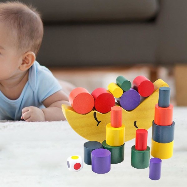 Balance Stacker Game Building Blocks Preschool Early Learning Toy Game