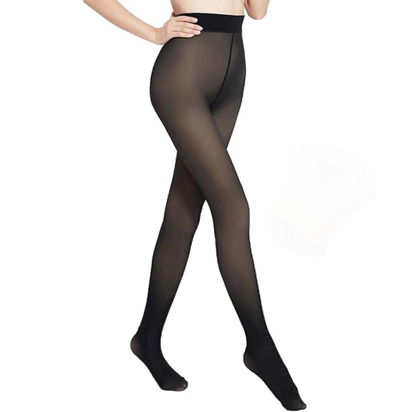 Termiska tights fodrade strumpbyxor dam vinter