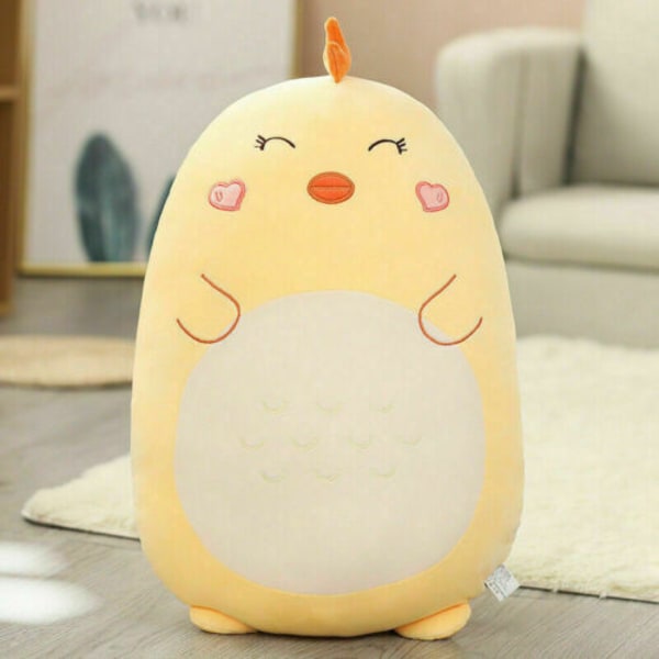 45/60 cm Squishmallow täytetty plyysi nukke tyyny lahja lelu kana chicken 45cm