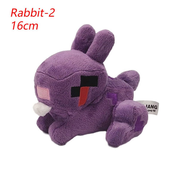 Minecraft Leksaker Speldocka KANIN 2-16CM KANIN 2-16CM Rabbit 2-16cm