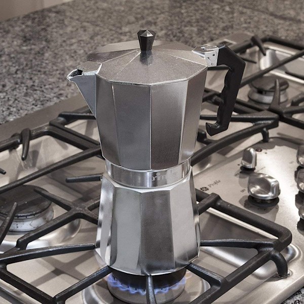 120ML italiensk Moka Kaffekanne Mocha Stove Espressokaffe