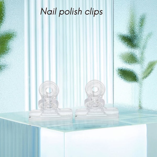6./ sett Rusian C Curve Nagelklämmor Multi Akryl Nails Nipper Transparent