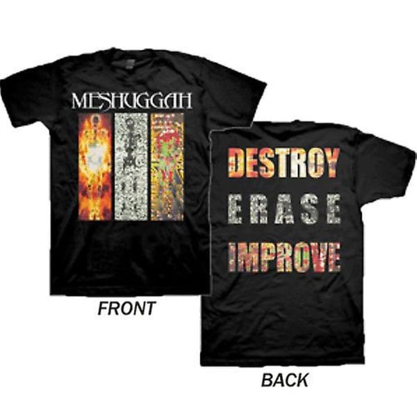 Meshuggah Destroy Erase Enhance T-paita ESTONE XXXL