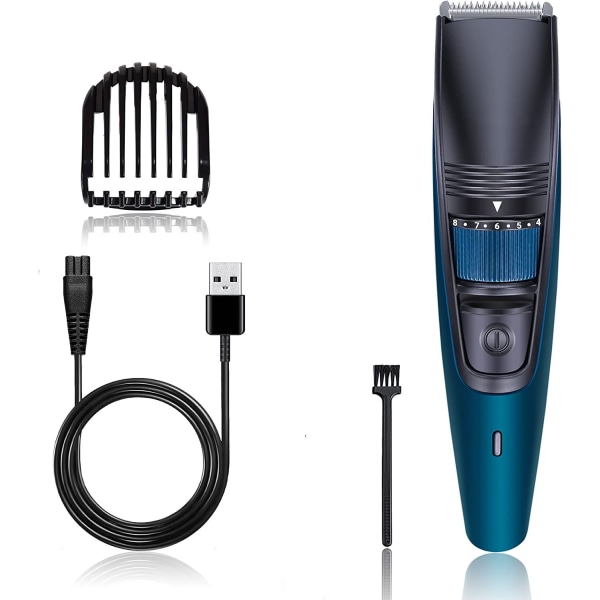 Elektrisk barbermaskin, profesjonell hårtrimmer for menn USB