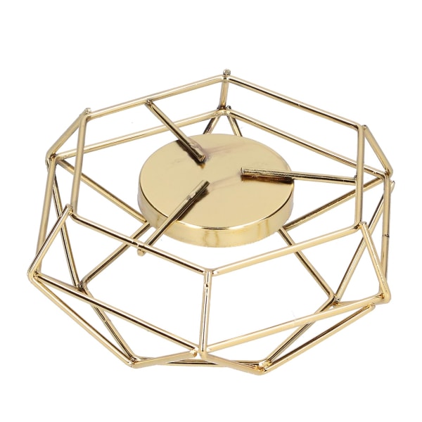 Modern Minimalist Geometric Iron Candle Holder