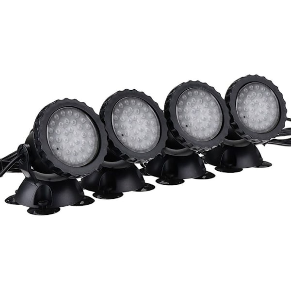 36LED RGB Undervandsdamlamper - IP68 Vandtæt Poolbelysning