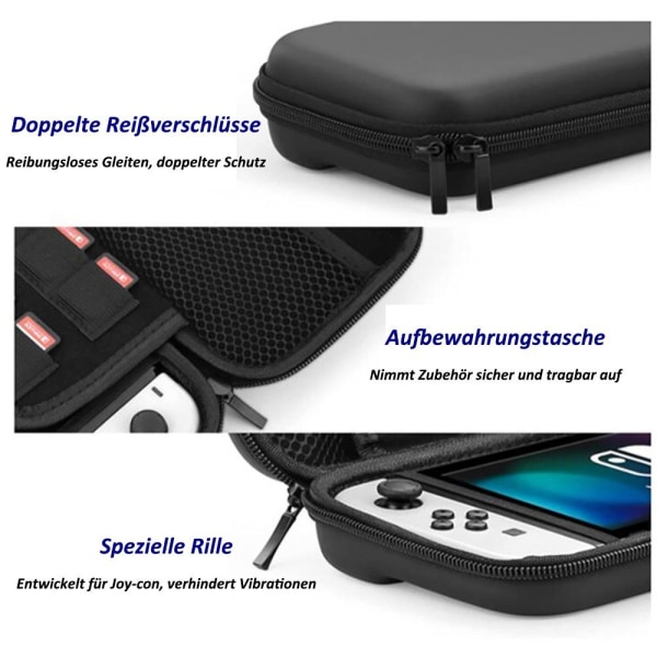 Hard Carrying Case Cover Case Kompatibel med Nintendo Switch OLED