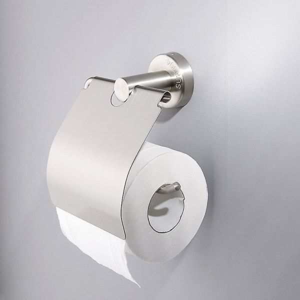 Toalettpappershållare för badrum i rostfritt stål