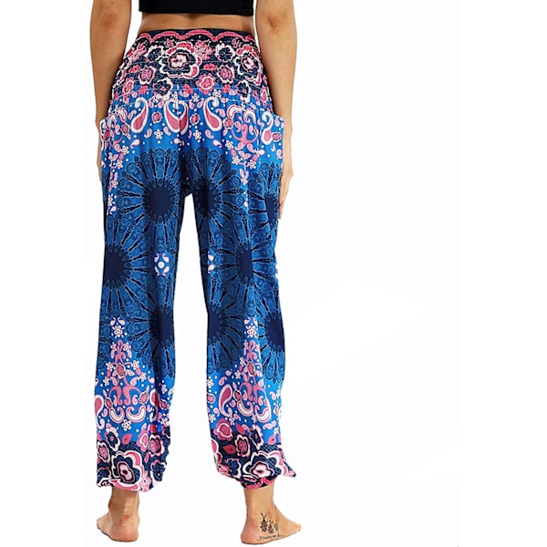 Kvinnors Hippie Harem Byxor Strand Byxor Yoga Byxor